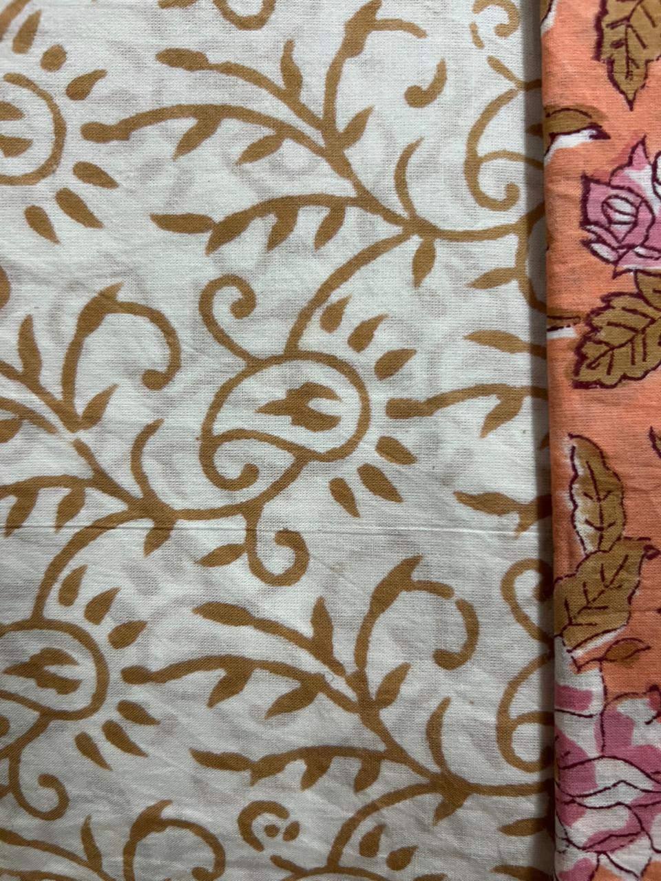 Exclusive Bagru Printed Cotton Suit With Cotton Dupatta (OCOTCO015)
